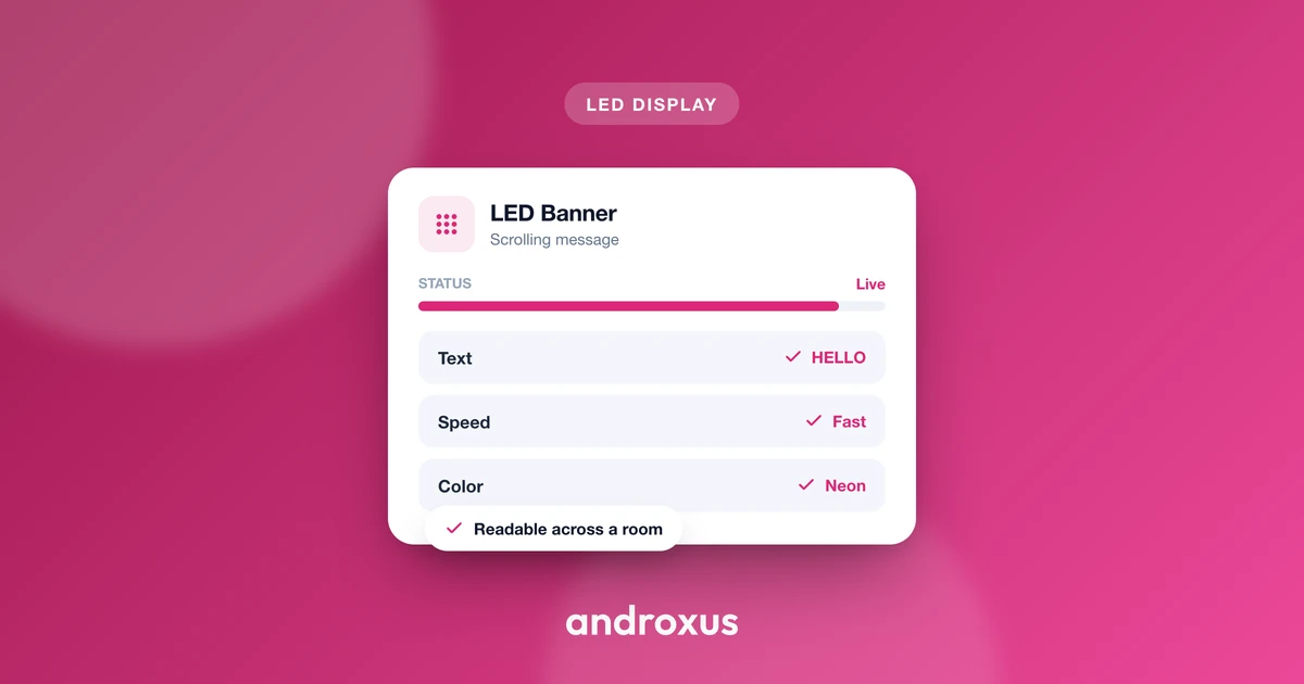 How to Create a Scrolling Text Banner for Events